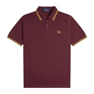 Fred Perry Heren, Tops, Rood, Maat: 4XS Katoen