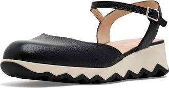 Wonders C-7623 Womens Shoes Wild Black : 7.5 M, Leather