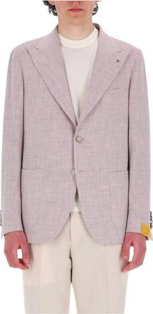 Tagliatore Giacca Resca Pino Lerario - Heren - Blazers - Paars - M - Katoen - Jassen