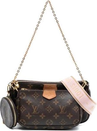 Louis Vuitton Pre-owned Cross Body Bags, female, Brown, Size: ONE SIZE Pre-owned Vintage Cross Body Bag