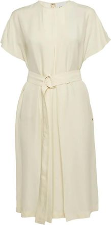 Burberry Abito con cintura - Bianco