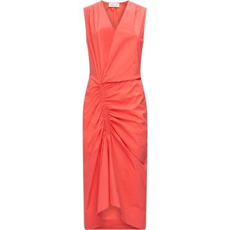 C&acirc;llas Milano AGNES Wrap dress in Coral at Nordstrom, Size 4