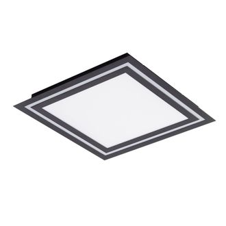 Lucande L&aacute;mpara De Techo Led leicy En Negro Metal - Lucande