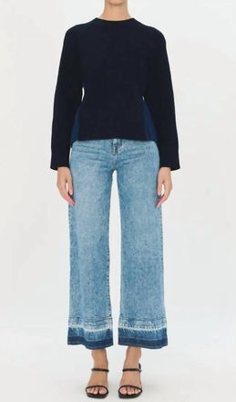 SIMKHAI Maeve Pullover Sweater In Midnight
