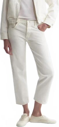 Nili Lotan Lorimer Jeans In Cream