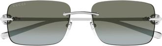 Gucci Stijlvolle zonnebril Gg 1703S - Dames - Zonnebrillen - Grijs - ONE Size - Accessoires