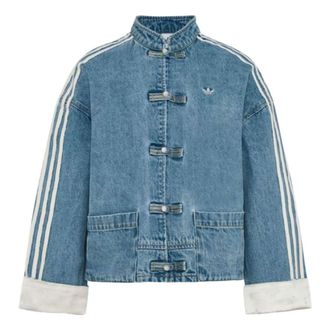 adidas (WMNS) adidas New Chinese Denim Jacket Asia Sizing Light Denim KY5743