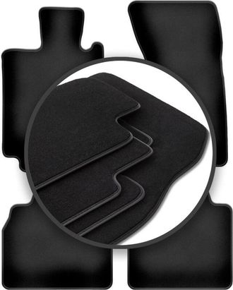 OEM Alfombrillas Premium Para Mercedes S W220 4matic Largo (1998-2005)