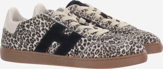 Hogan Animal Print Ponyskin Sneaker - Multicolor