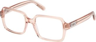 GCDS Mode Bril in Blauw - unisex - Brillen - Roze - 54 MM - Accessoires
