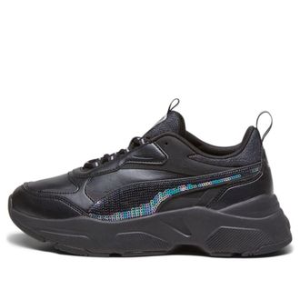 Puma (WMNS) PUMA Cassia Winter Wonderland Black 393975-02