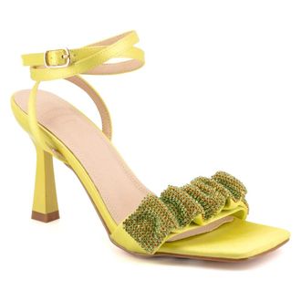 Twentyfourhaitch Sandalia de tac&oacute;n alto - Shoes - Mujer - Verde - 39 EU