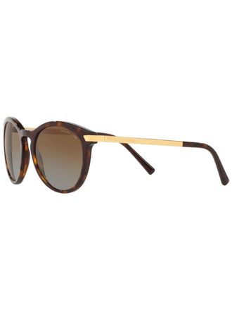 Michael Michael Kors Occhiali da sole Adrianna III tondi - Marrone
