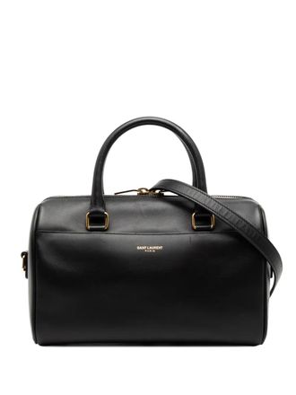 Saint Laurent 2015 Baby Leather Classic Duffle satchel - Nero