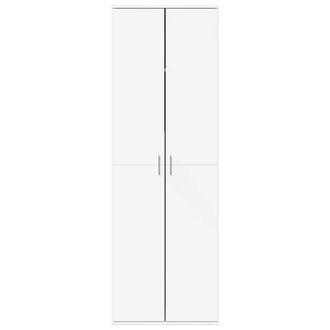 Berkfield Home Highboard White 60x35x180 cm Engineered Wood | Size: 60 x 35 x 180 cm