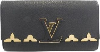 Louis Vuitton Pre-owned Wallets, female, Black, Size: ONE SIZE Pre-owned Vintage Fabric Wallet