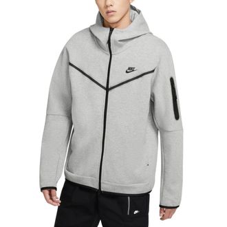 Nike Sportswear Tech Fleece Windrunner Hoodie Mens Gray Full Zip FTS1675