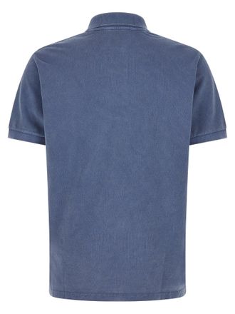 Isabel Marant Mens Blue Cotton Polo Shirt