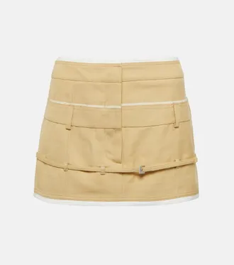 ミニスカート FABIANA FILIPPI Women Mini Skirts GND265F397D8221261 Beige Fabiana Filippi Skirt from $379.00 - on Stylight