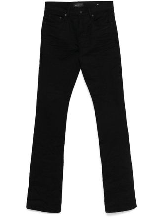 Purple P072 bootcut jeans - Black