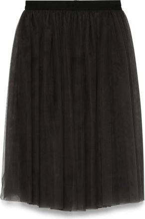 Dolce & Gabbana Gonna midi in tulle - Nero