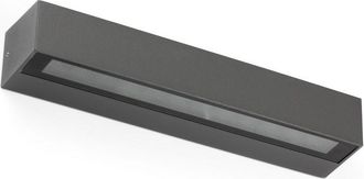 Faro Barcelona Doro-13 Led Aplique De Pared Gris Oscuro 71904