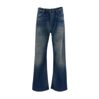 Acne Studios Flared Jeans, male, Blue, Size: W33 2021M Flared Jeans