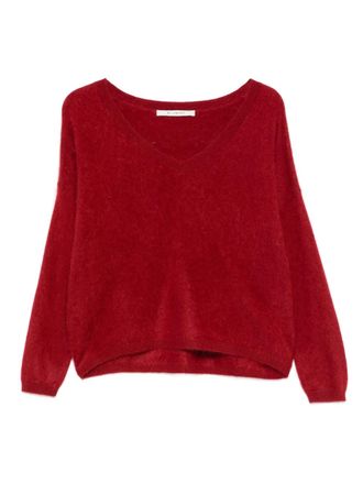 Absolut Cashmere Soeli V-neck sweater - women - Cashmere - M - Red