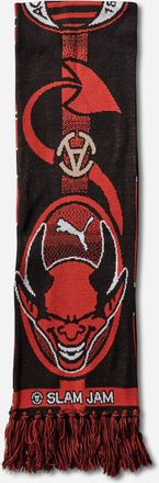 Puma AC Milan x Slam Jam Scarf Black / For All Time Red