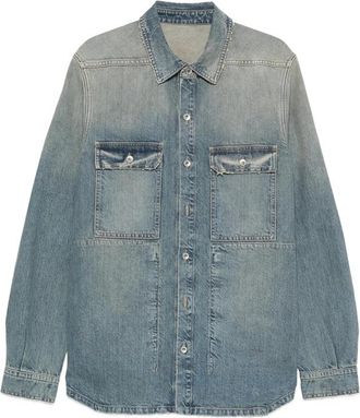 Rick Owens Denim Outershirt Jacket