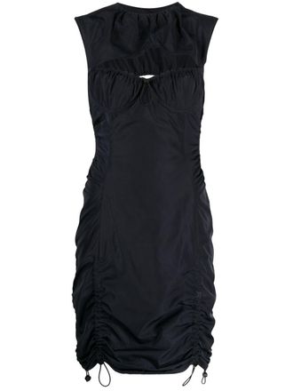 Monse Mini-jurk met trekkoord - Zwart