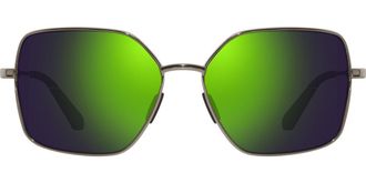 Revo RE 1280 BELLA Polarized 00GN Womens Sunglasses Gunmetal Size 57
