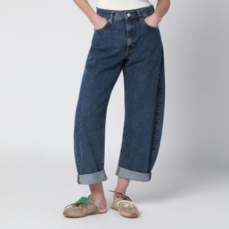 Frame Denim The Bubble Indigo Blue Jeans