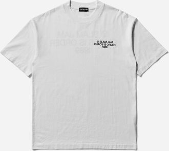 Slam Jam Chaos is Order T-Shirt White