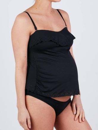 Cache Coeur Umstands-Tankini Bloom CACHE COEUR schwarz