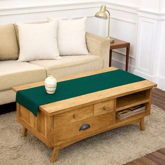 Solino Home Linen Table Runner for Dining Table, Holiday and Everyday Table Decor - Fete in Rainforest at Nordstrom, Size X-Small
