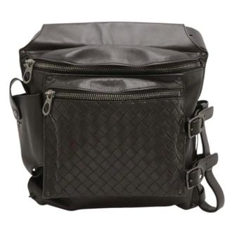 Bottega Veneta Pre-owned Leren Heuptas - Dames - Pre-owned - Bruin - Maat: ONE Size Leer