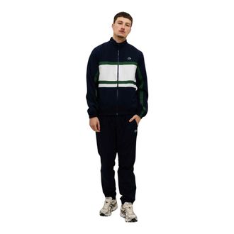 Lacoste Training Sets, male, Blue, Size: S Sport Printed Tracksuit
