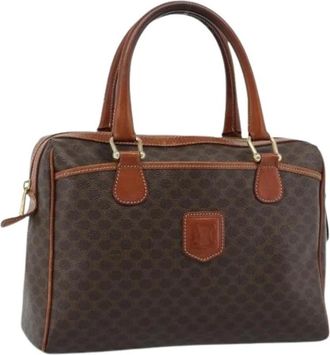 Celine Pre-owned Vintage Hand Bag - Dames - Vintage Handtas - Bruin - ONE Size - Leer - Vintage