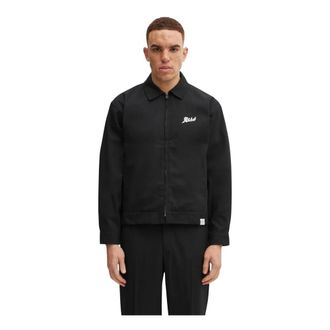 Neighborhood Zip Werk Jas - Heren - Zomerjassen - Zwart - XL - Katoen - Jassen