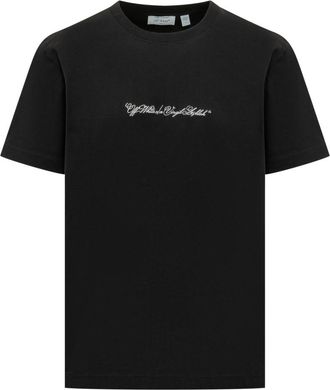 Off-white Black Crew Neck T-Shirt