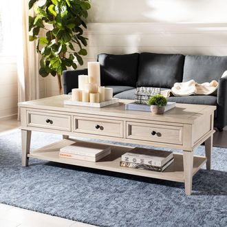 Safavieh Manelin Coffee Table With Storage Drawers