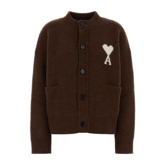 Ami De Coeur Cardigan - Knitwear - Mujer - Marr&oacute;n - XS