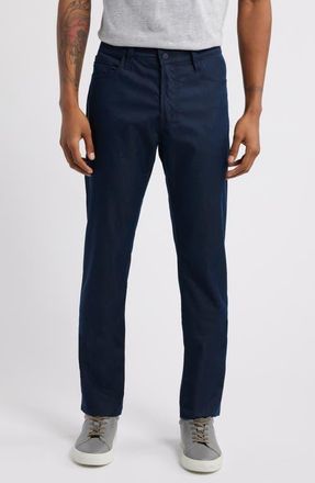 AG - Adriano Goldschmied Tellis Airluxe Commuter Performance Sateen Pants in Bering Sea at Nordstrom, Size 29 X 32