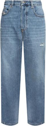 Diesel D-macs Straight Jeans - Heren - Regular Fit Jeans - Blauw - W30 - Jeans