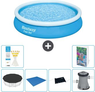 Bestway Piscina Bestway Fast Set Redonda - 366x76 Cm - 7-piezas S40
