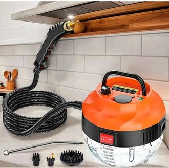 OEM Limpiador De Vapor Port&aacute;til 2500 W - 4,5 Bares - 1200 Ml - 6 Velocidades - Precalentamiento De 15 S - Ideal Para Coche, Cocina, Suelos Y Muebles