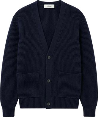 Lardini Heren, Truien, Blauw, Maat: L Wol