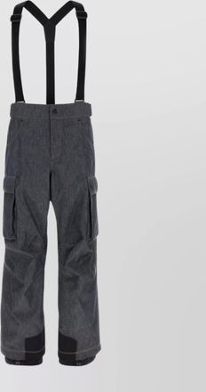 Moncler ski trousers with adjustable straps and pockets