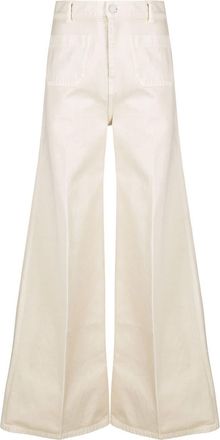 Joseph wide-leg denim jeans - women - Cotton - 31 - Neutrals